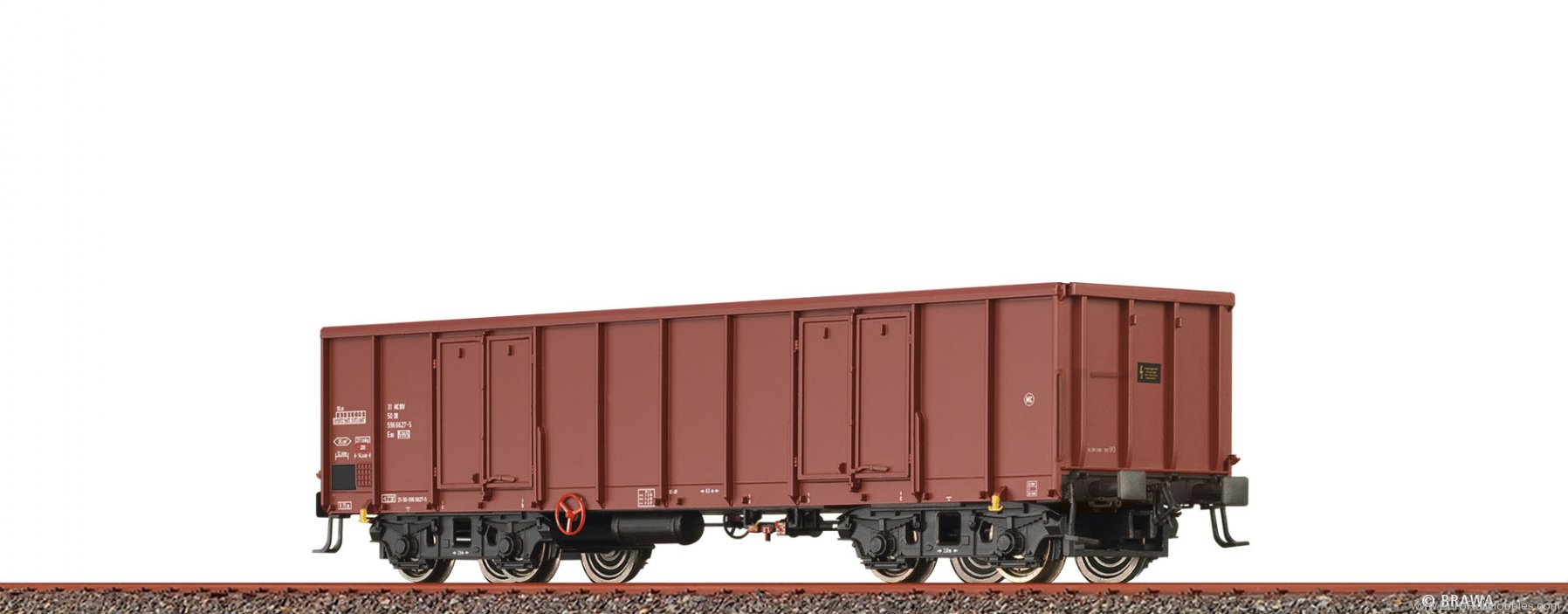 Brawa 51369 BRAWA  Open Freight Car Eas [5965] DR