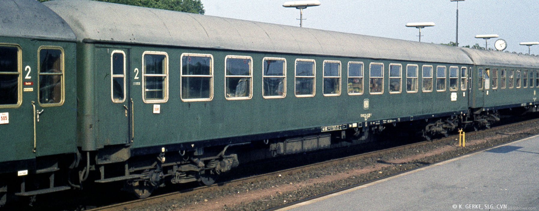 Brawa 58135 Express Train Coach Bm234 DB  (Marklin AC w/L
