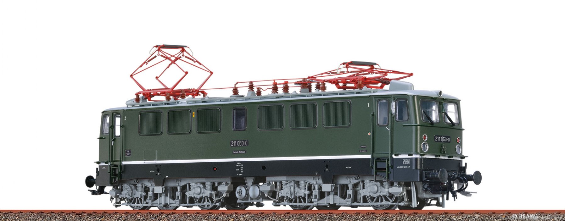 Brawa 58224 BRAWA DR Electric Locomotive BR 211