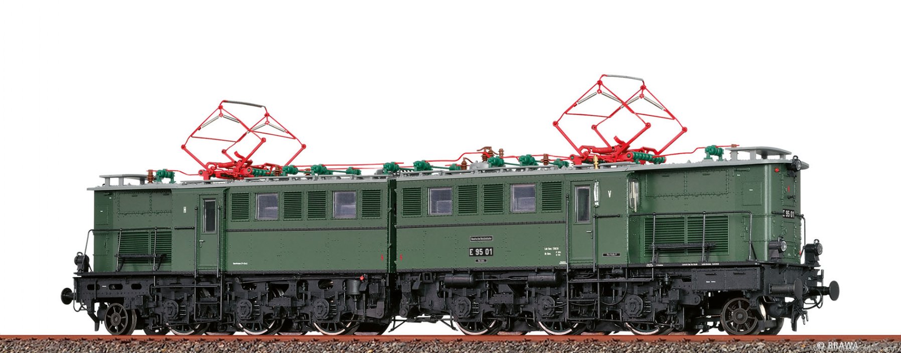 Brawa 58232 BRAWA DR BR E95 Electric Locomotive (Marklin 