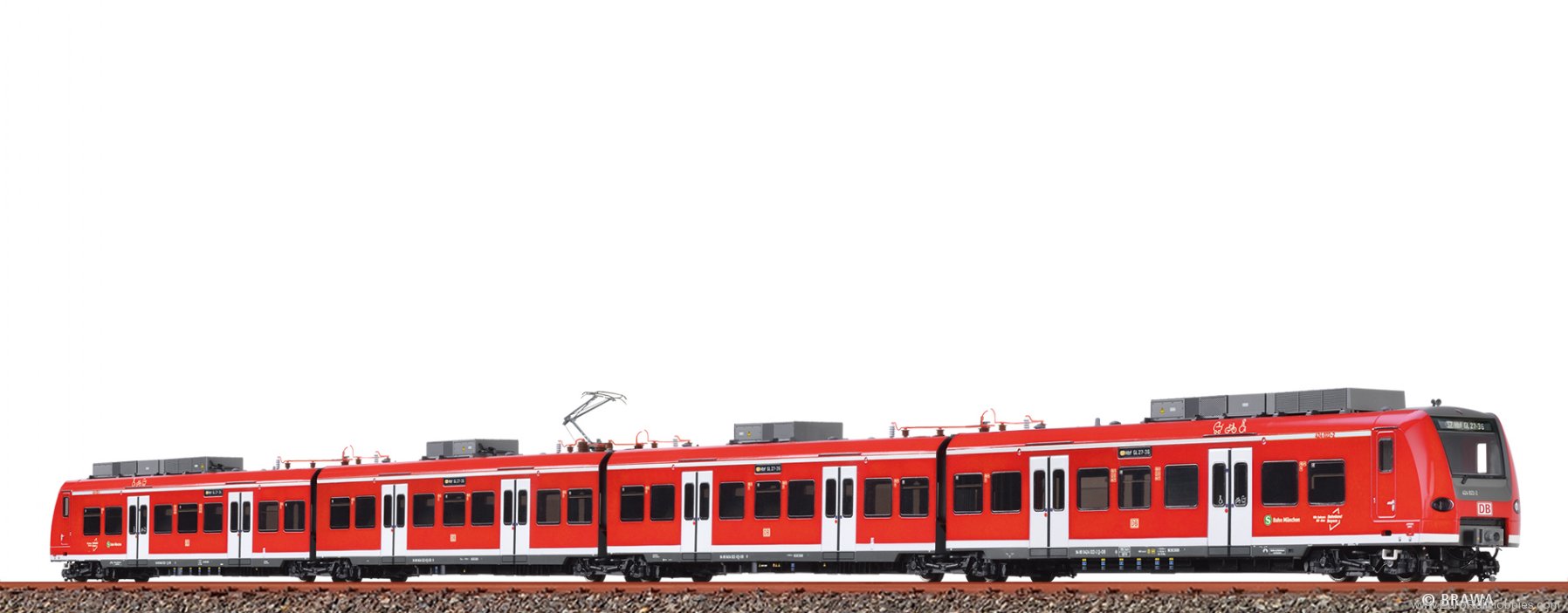 Brawa 58236 BRAWA DB AG Electric Railcar BR 424, S-Bahn M
