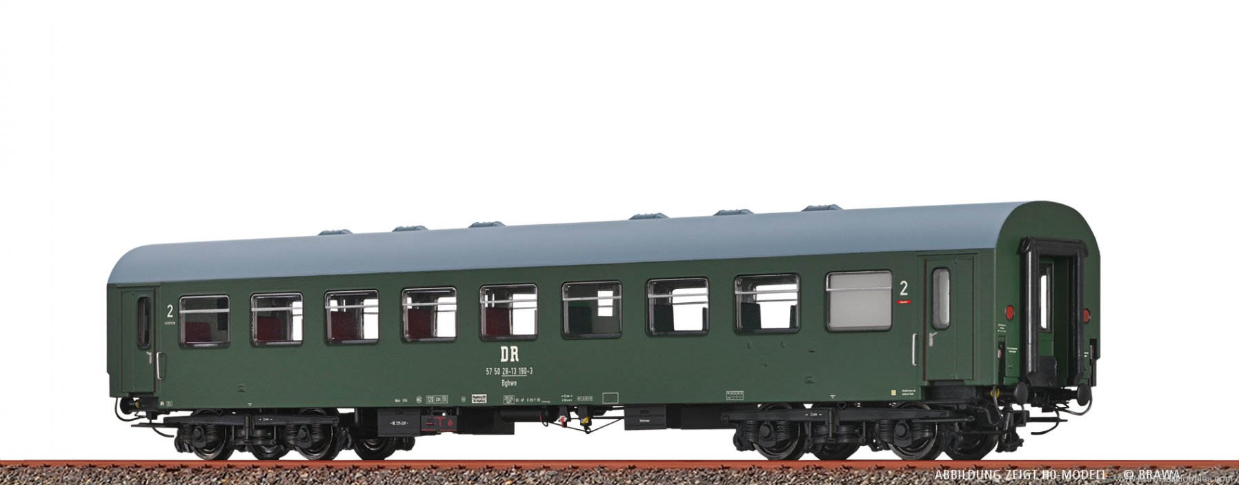 Brawa 65093 BRAWA DR Passenger Coach Bghw