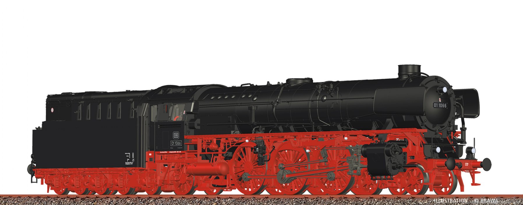 Brawa 70120 BRAWA DB BR 01.10 Express Train Locomotive