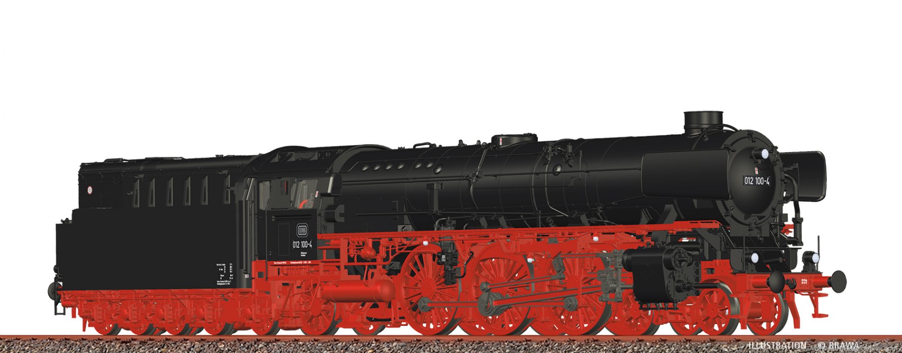 Brawa 70126 BRAWA DB BR 012 Express Train Locomotive DCC 
