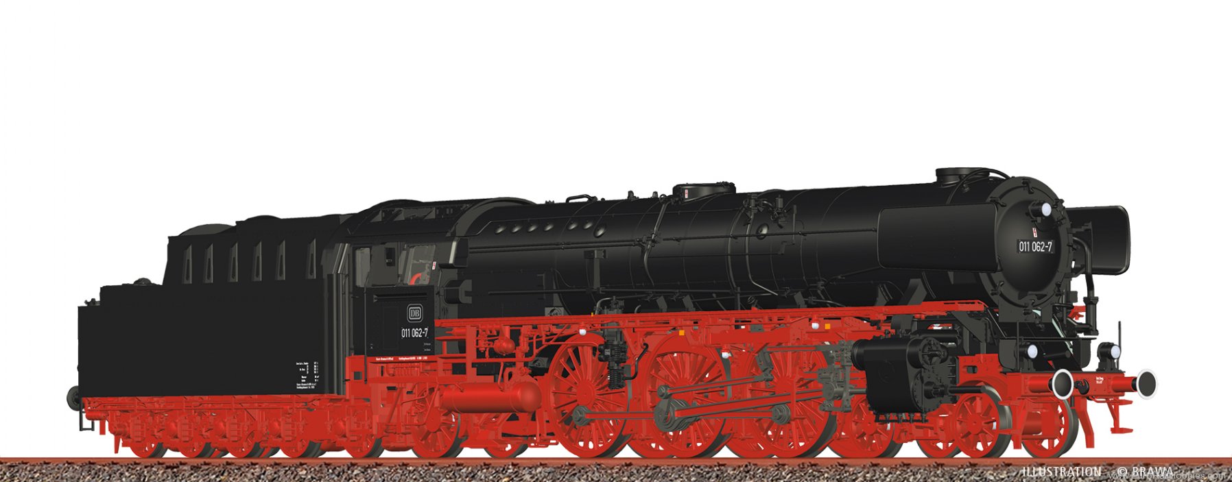 Brawa 70135 BRAWA DB BR 011 Express Train Locomotive (Mar