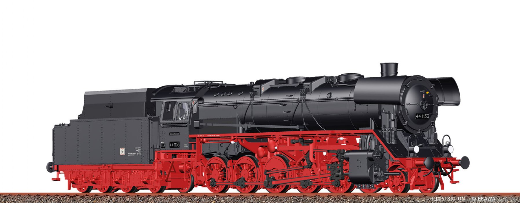 Brawa 70160 BRAWA DR BR 44 Heavy Freight Locomotive