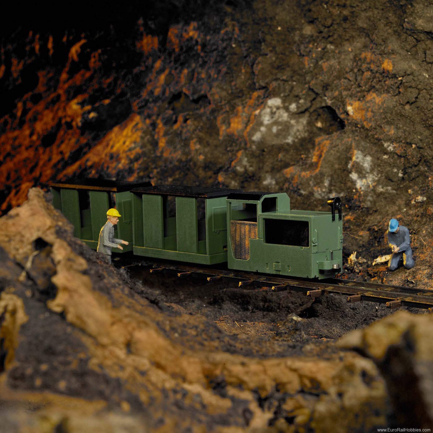 Busch 12021 Busch Feldbahn HOf Mine railway starter set