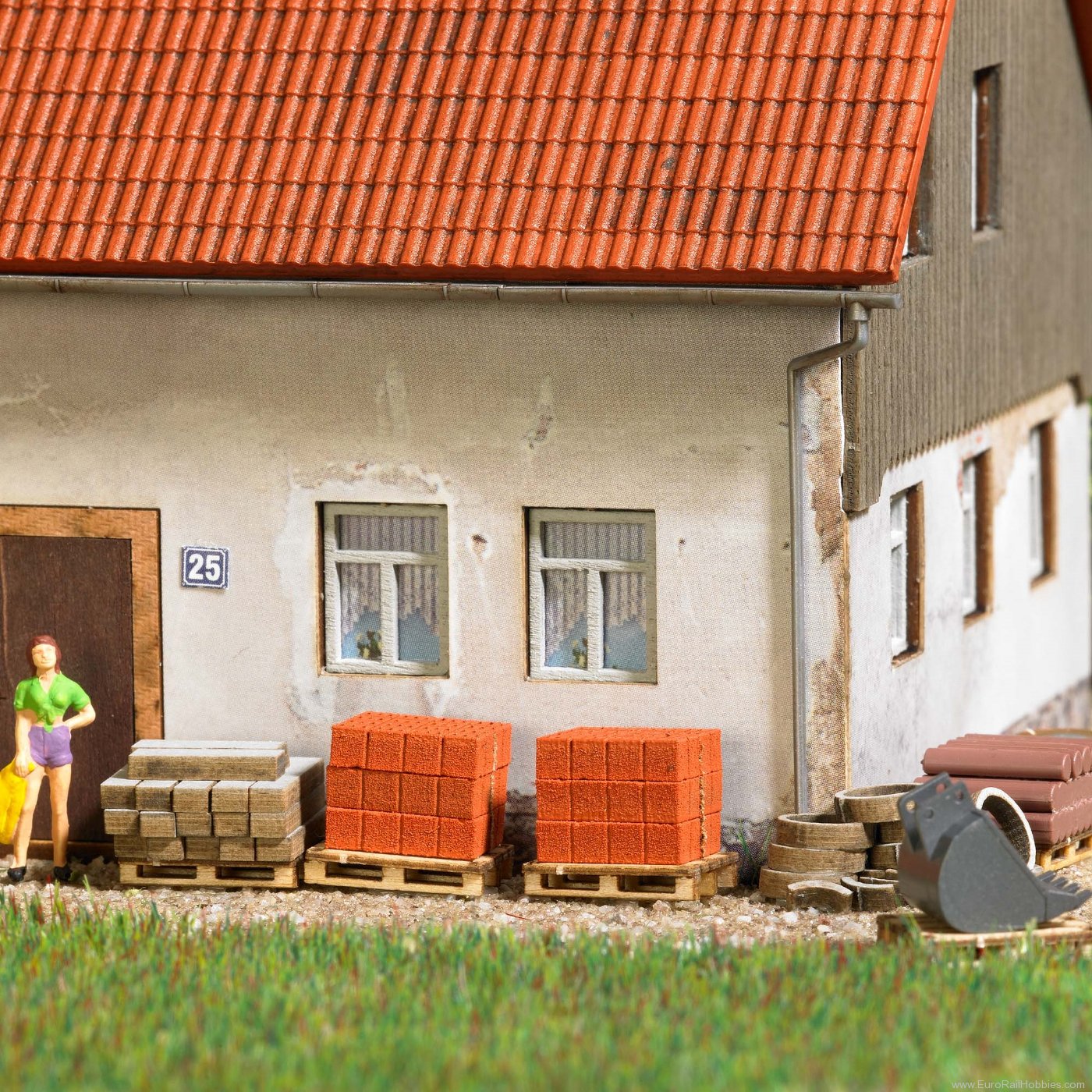 Busch 1847 Busch Pallet set »Construction site«