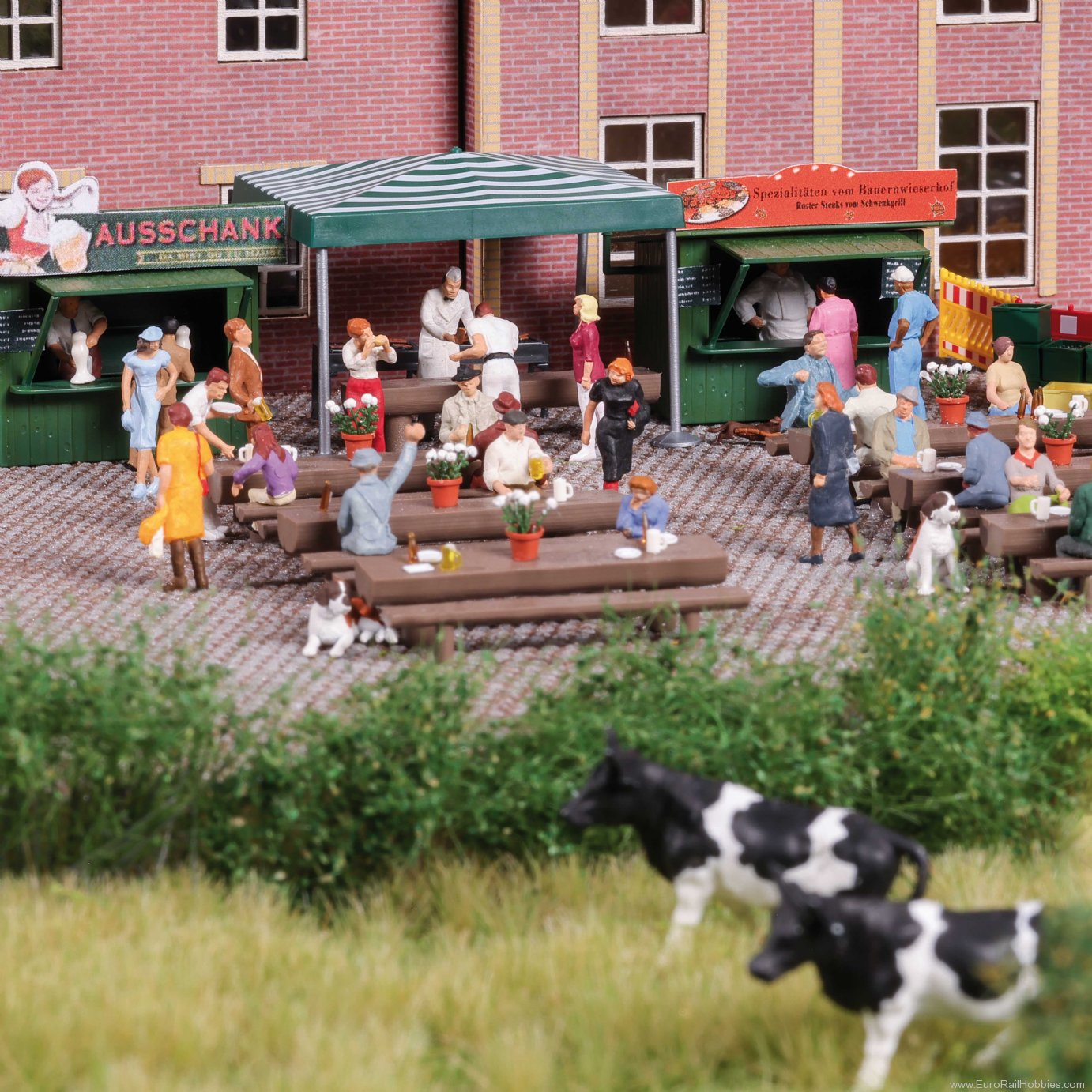 Busch 1872 Busch Beer garden