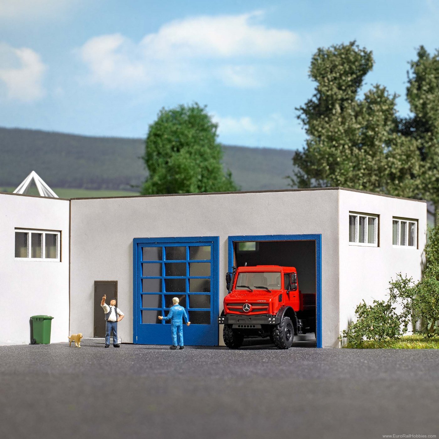 Busch 1967 Busch Small vehicle garage