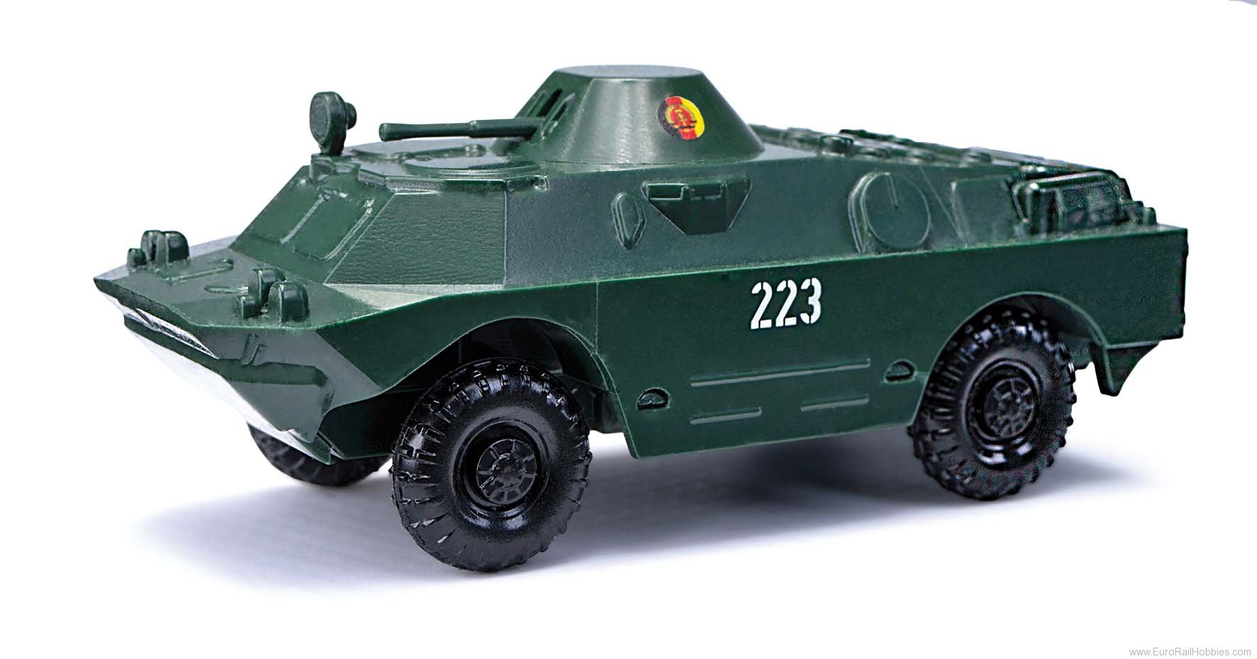 Busch 210104001 MH: Reconnaissance Tank Car SPW40 mit GeschÃ¼