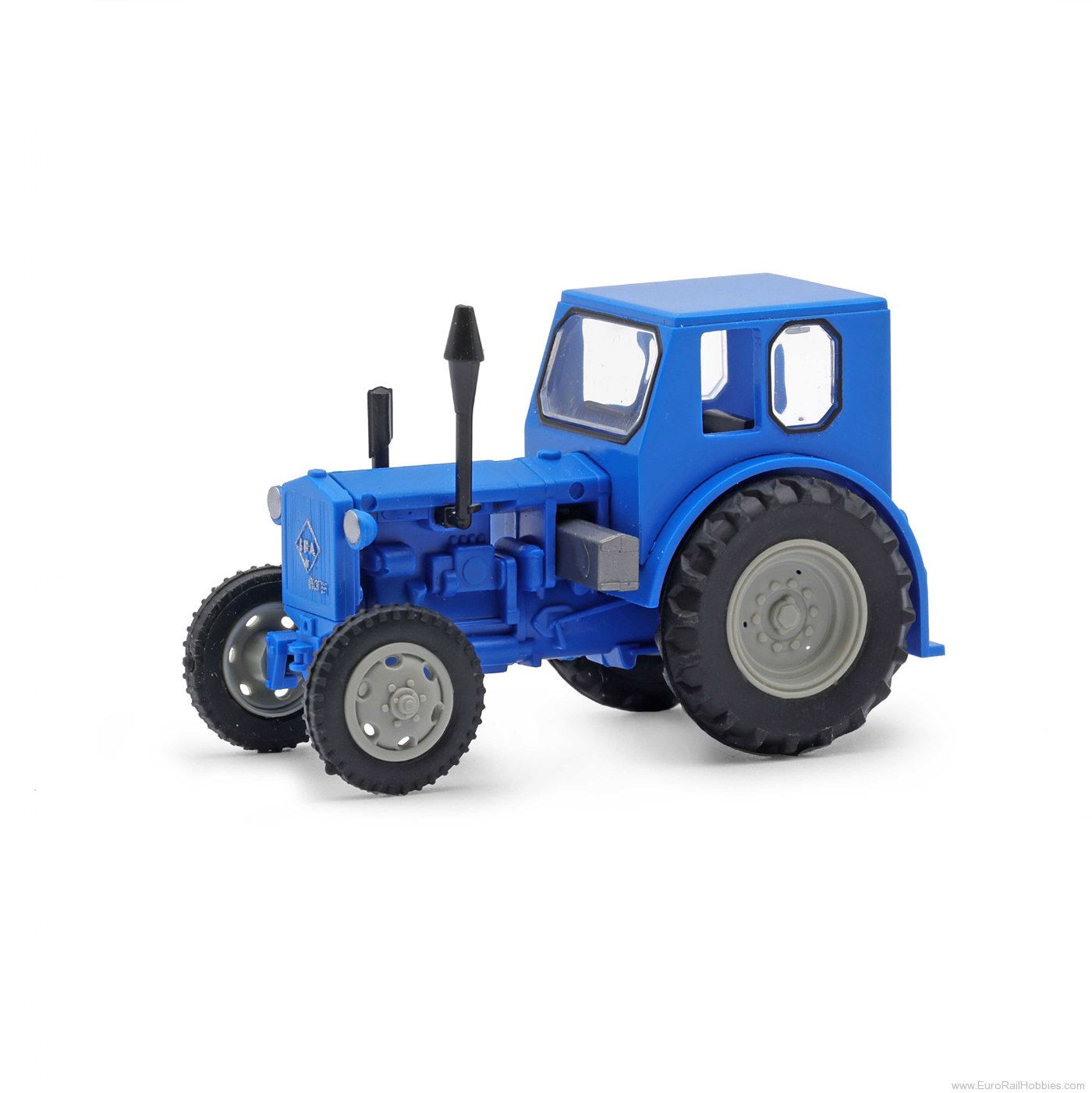 Busch 210106401 Busch Traktor Pionier, Blue H0