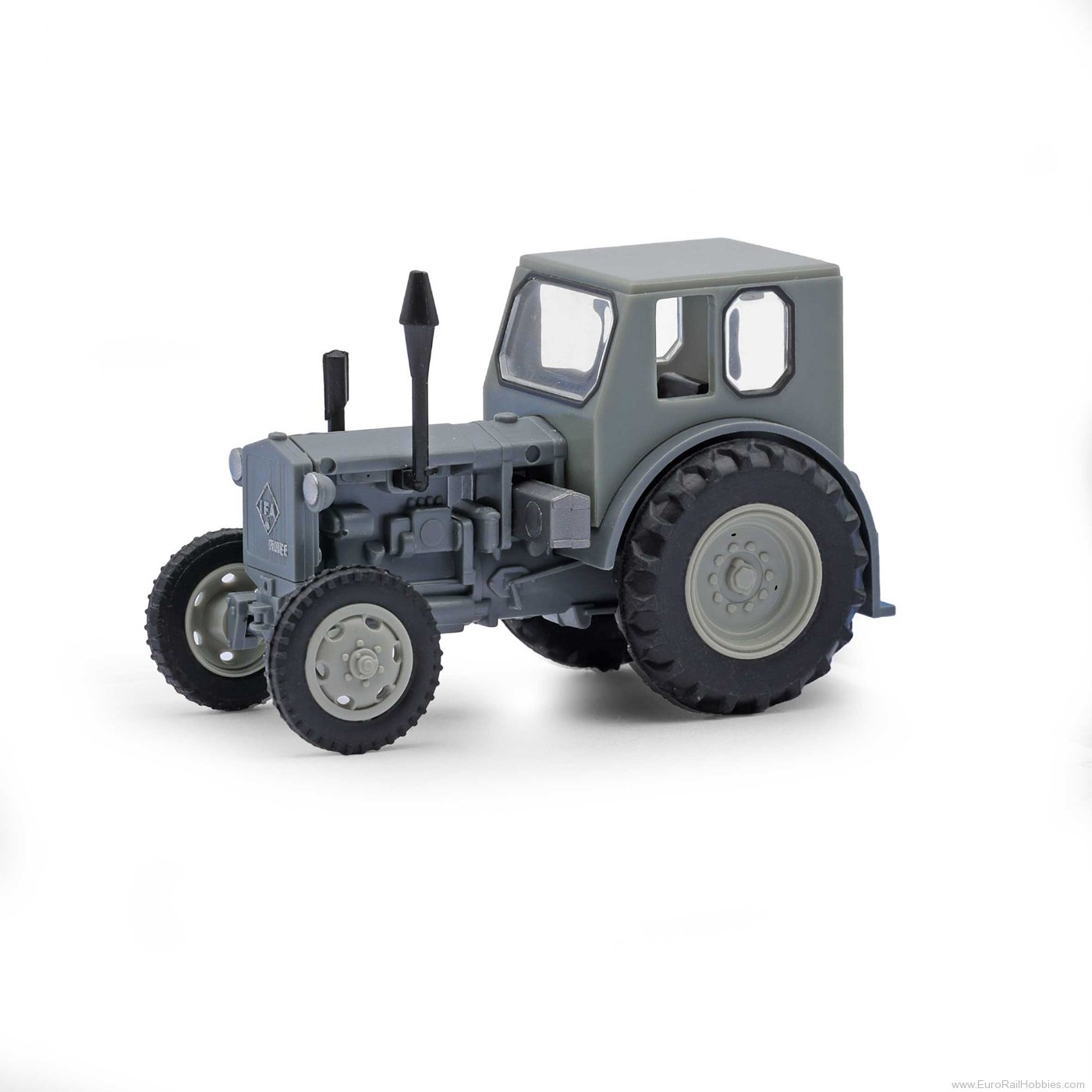 Busch 210106404 Busch Traktor Pionier, Gray H0