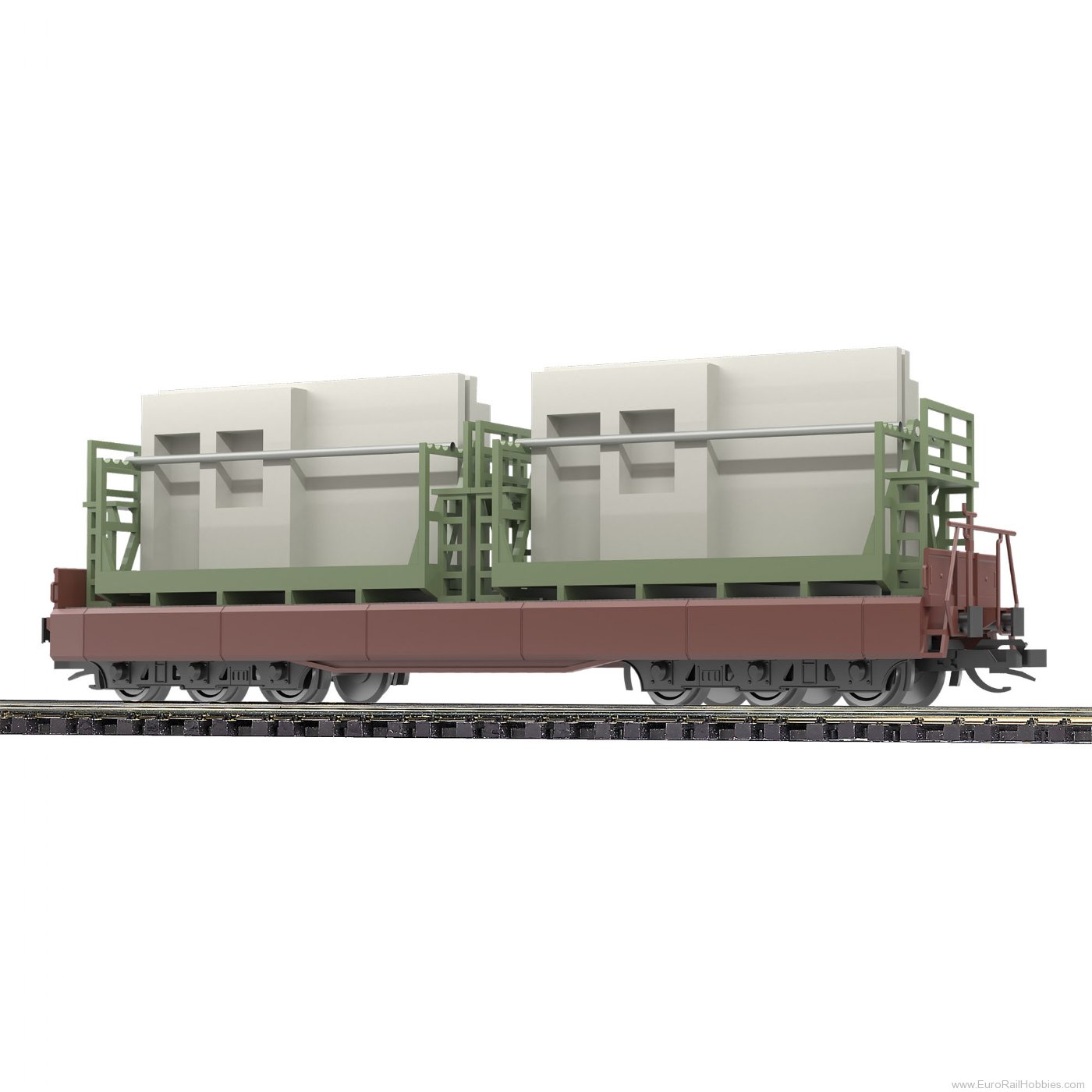 Busch 31655 Busch DR Flat wagon Samm 4818