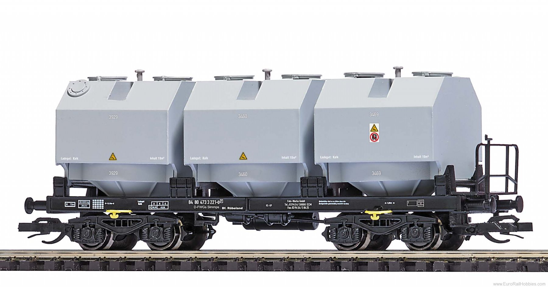 Busch 33578 KalkkÃ¼belwagen Â»Fels WerkeÂ« TT