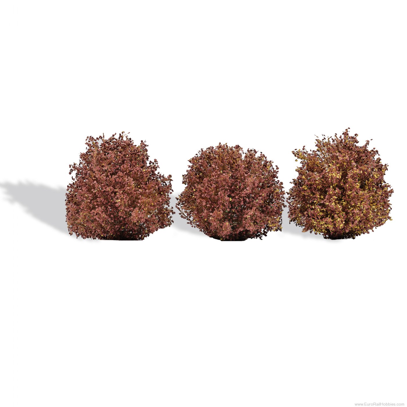 Busch 3609 Busch 3 Bushes, autumn