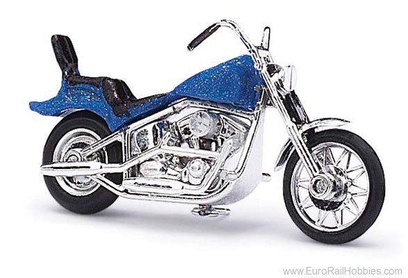 Busch 40152 Busch US Motorrad, Blau