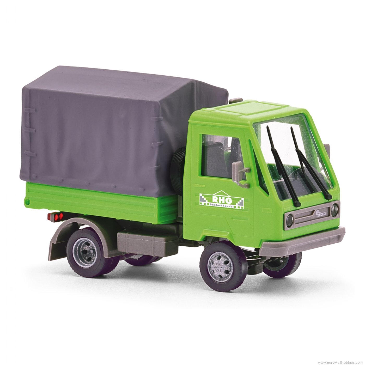 Busch 42252 Busch Multicar M26 mit Plane, RHG, grün