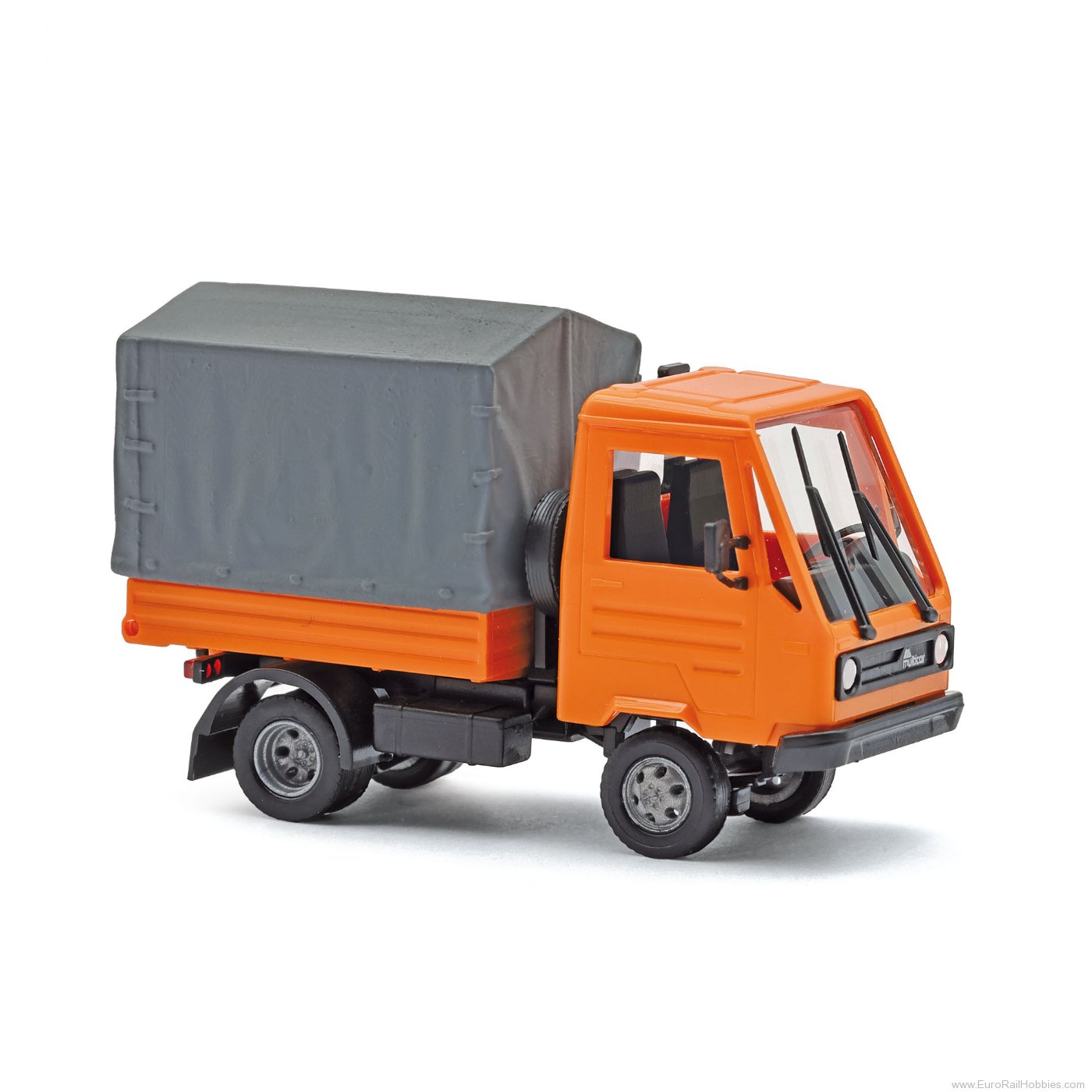 Busch 42253 Busch Multicar M26 mit Pritsche/Plane, Orange