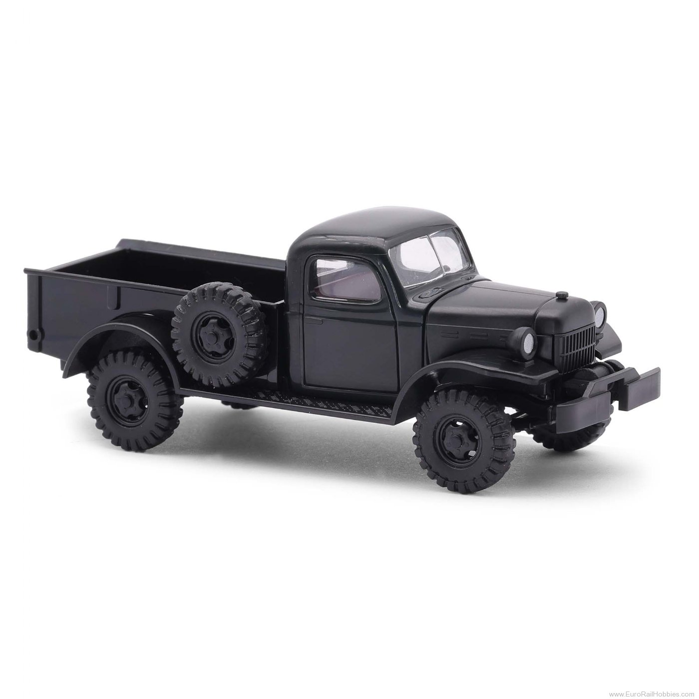 Busch 44038 Busch Dodge Power Wagon, Black Edition