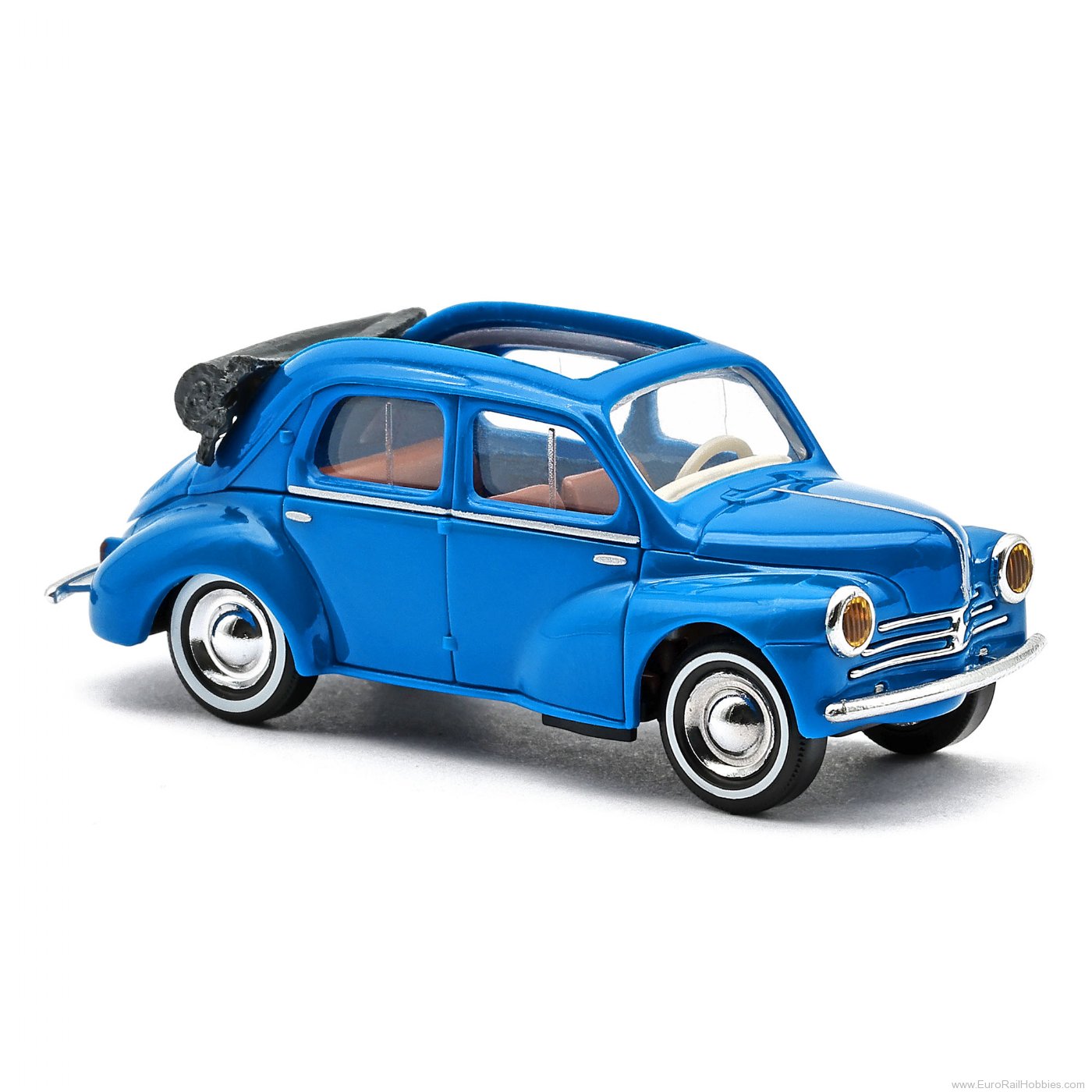 Busch 46571 Busch Renault 4 CV Cabriolimousine, Blau