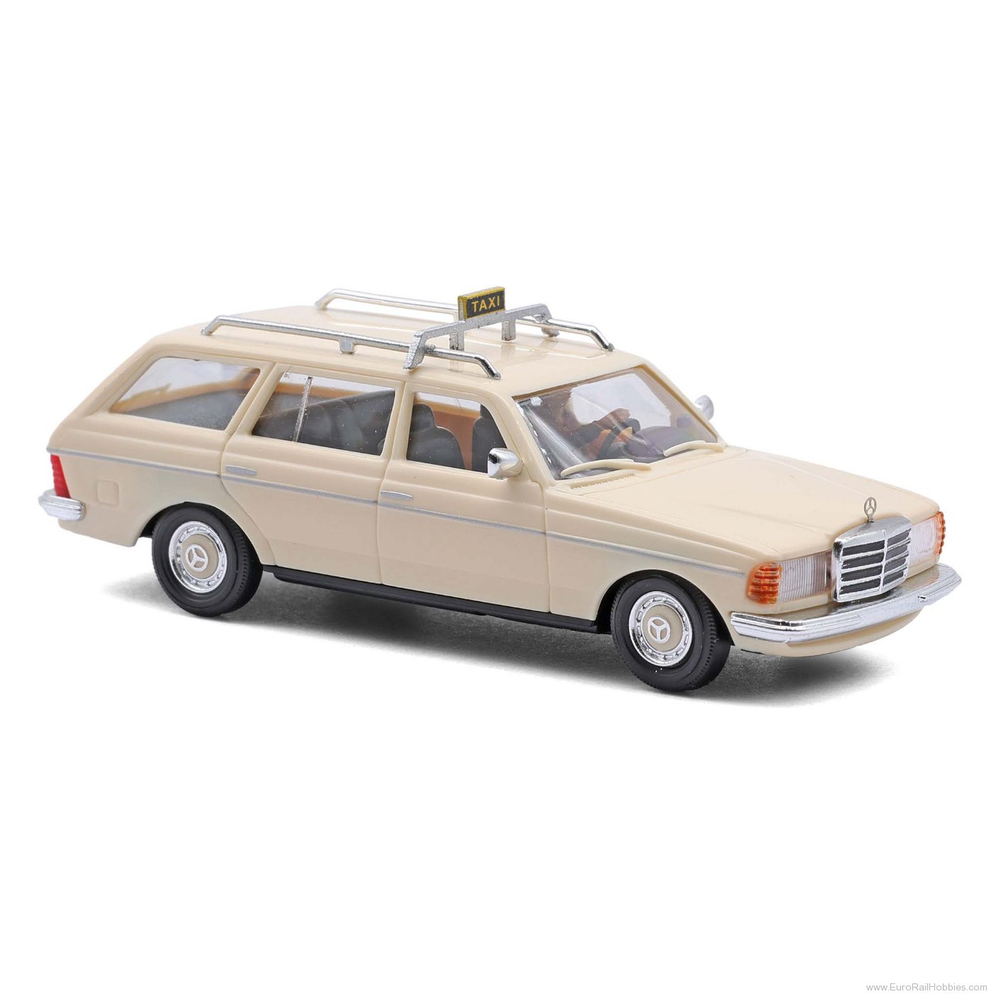 Busch 46818 Busch Mercedes-Benz W123 T-Modell, Taxi mit F