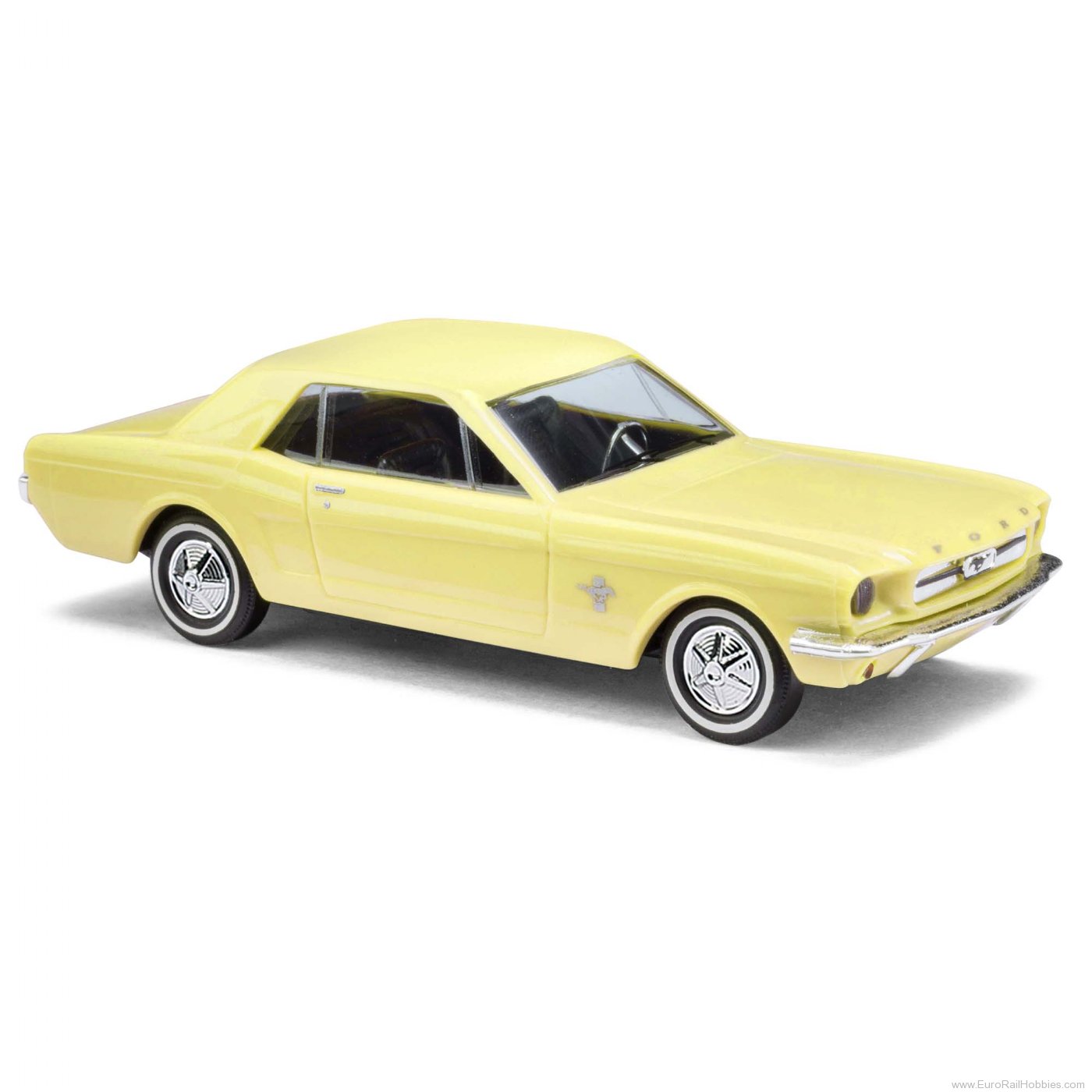 Busch 47566 Busch Ford Mustang Coupé, Gelb