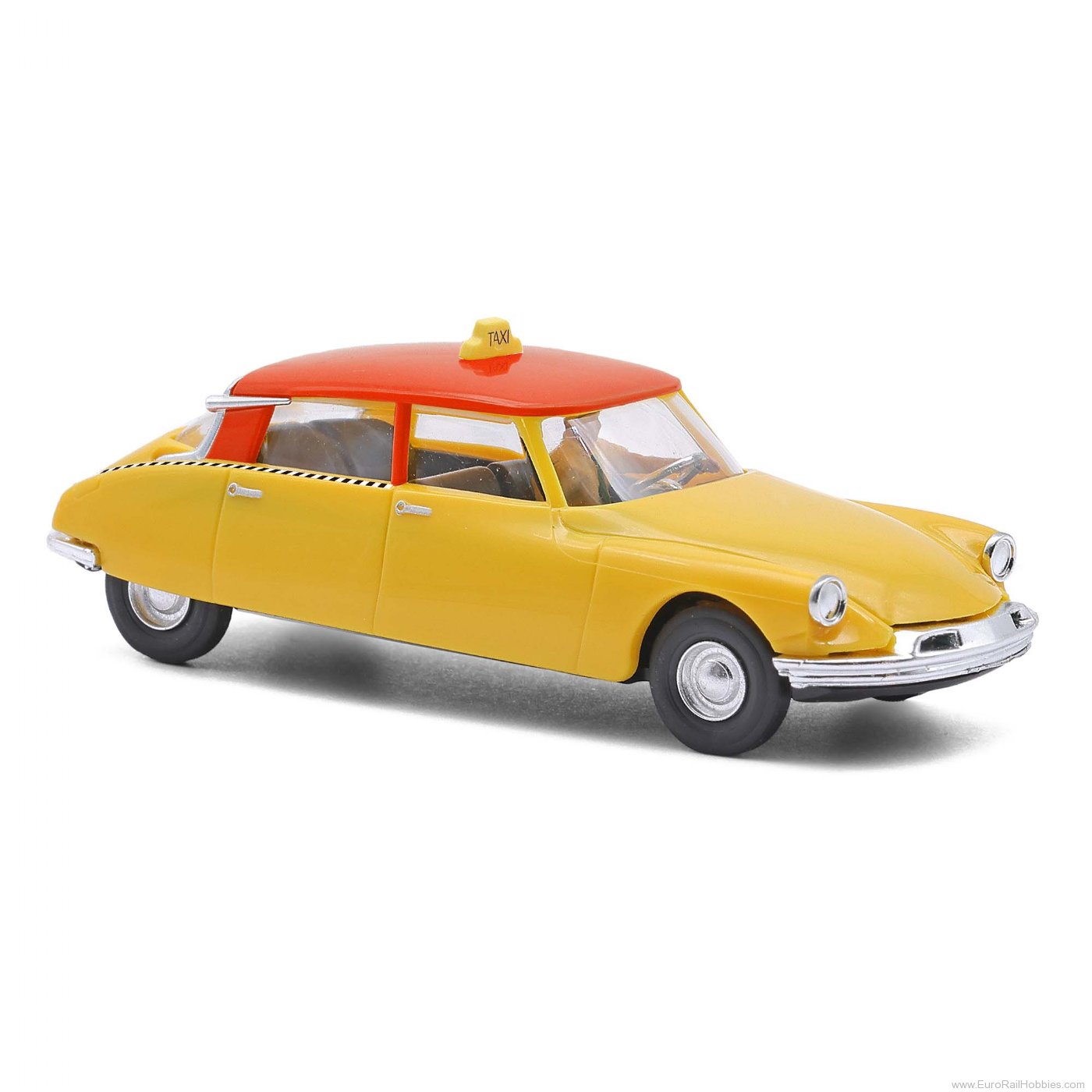 Busch 48015 Busch Citroën DS 19, Taxi mit Fahrerfigur