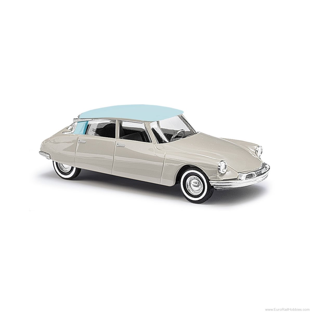 Busch 48024 Busch Citroën DS 19, zweifarbig, Grau