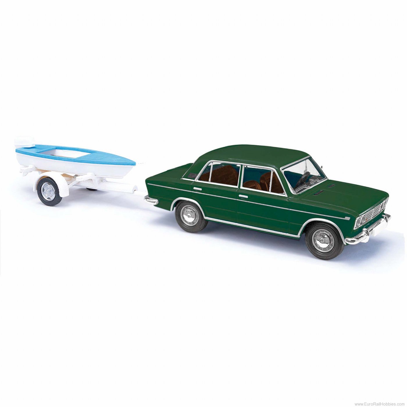 Busch 50516 Lada 1500 mit BootsanhÃ¤nger