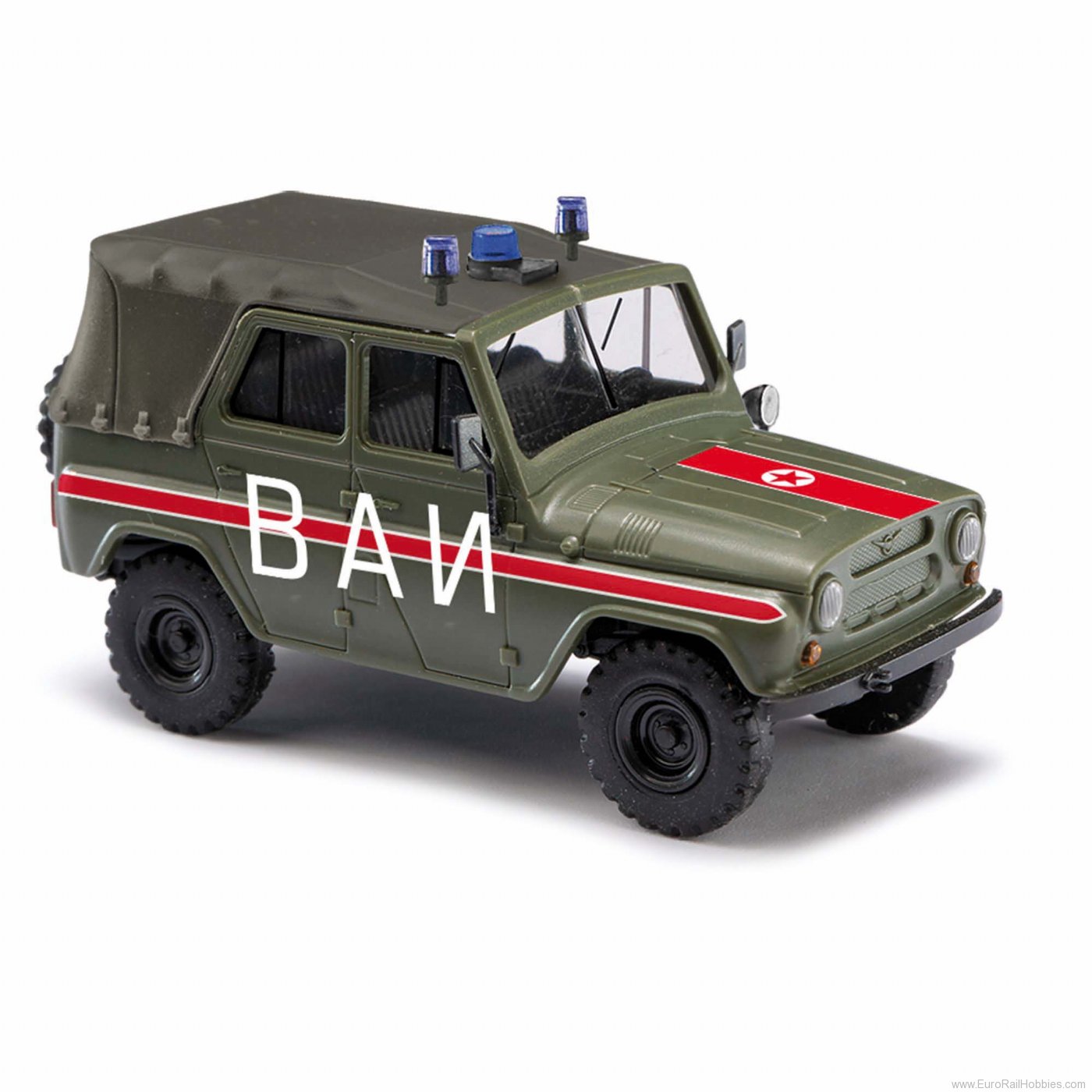 Busch 52116 UAZ 469, WAI geschlossen