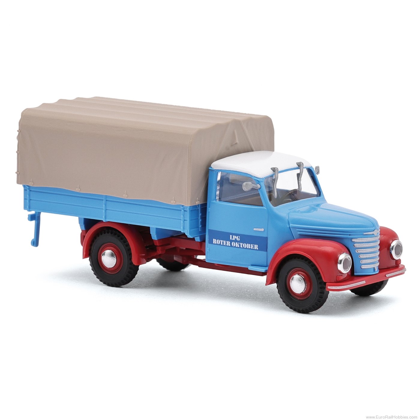 Busch 52361 Busch Framo V901/2 Pritsche/Plane, LPG Roter 
