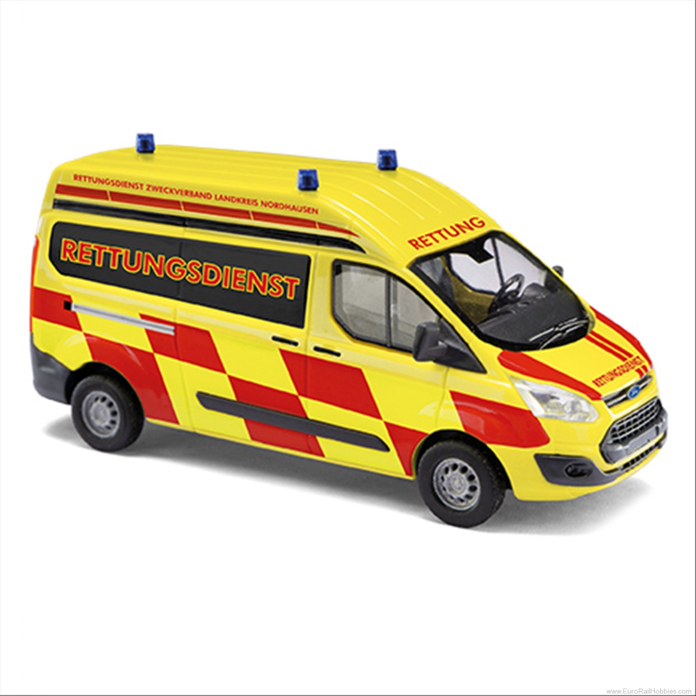 Busch 52518 Busch Ford Transit Custom Hochdach, Fernverle