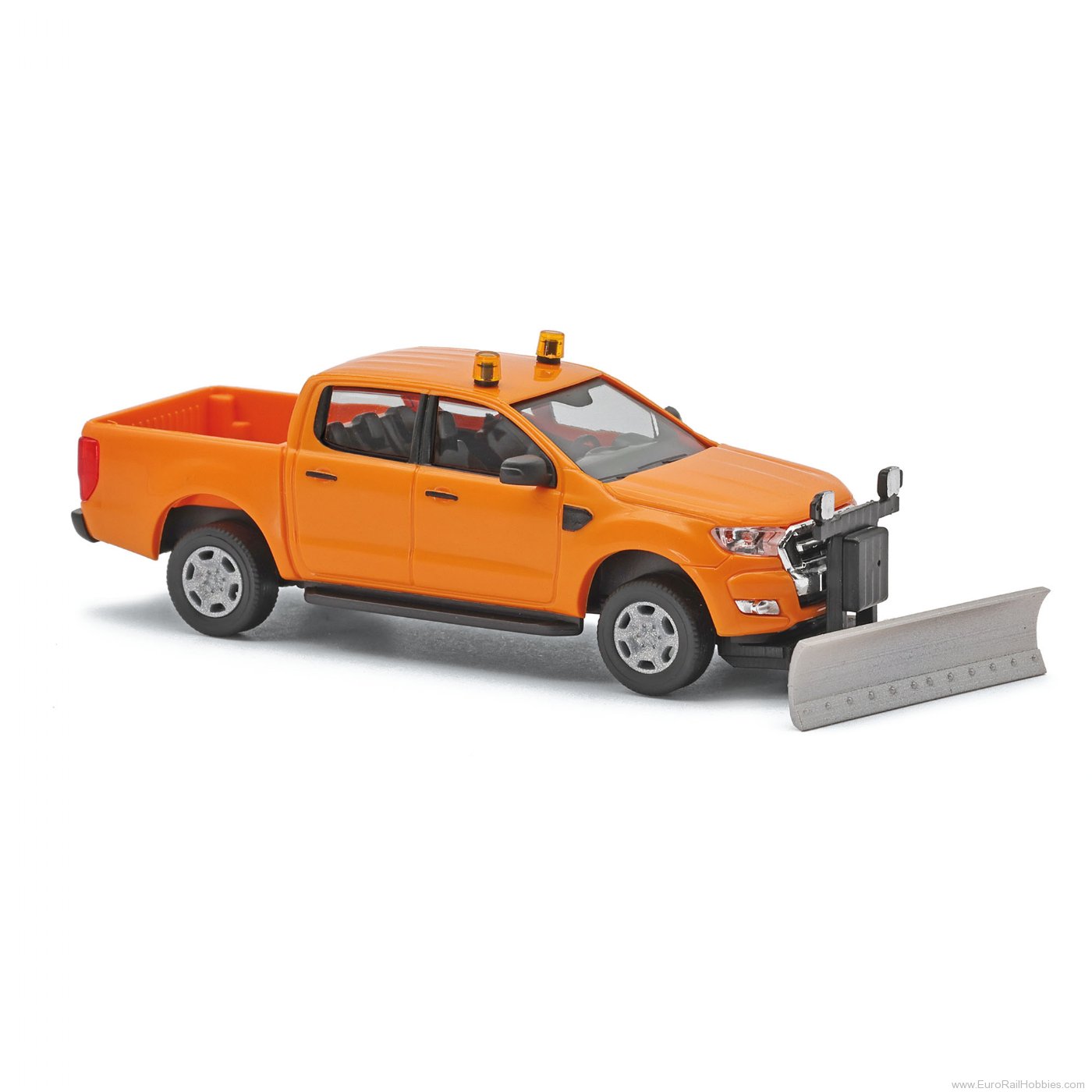 Busch 52862 Busch Ford Ranger Pritsche, Orange mit Schnee