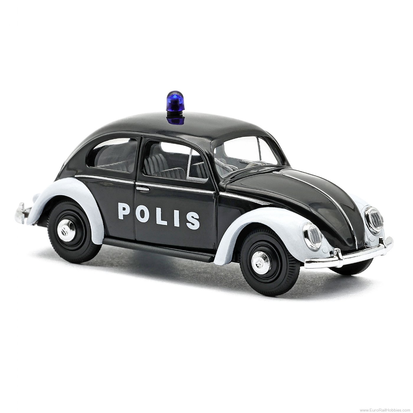Busch 52969 Busch VW Käfer mit Ovalfenster, Polis, Polize