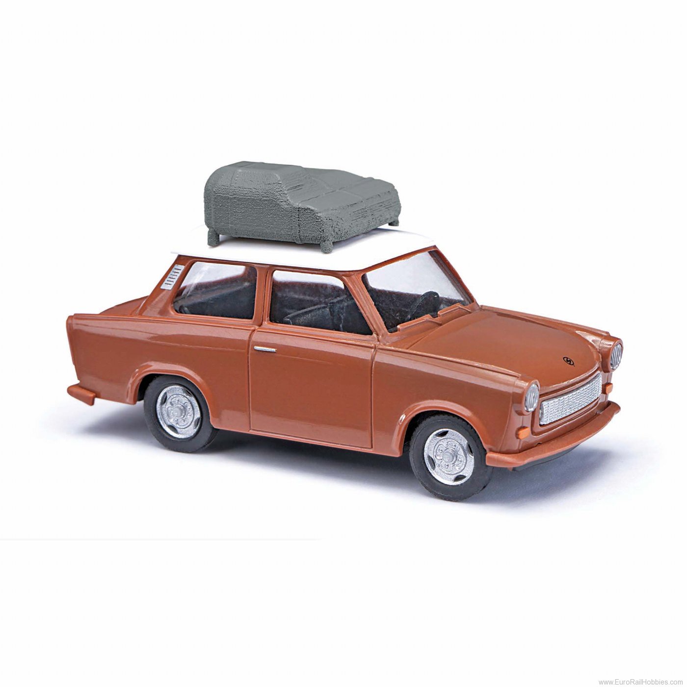 Busch 53111 Trabant P601 Limo., mit DachgepÃ¤cktrÃ¤ge