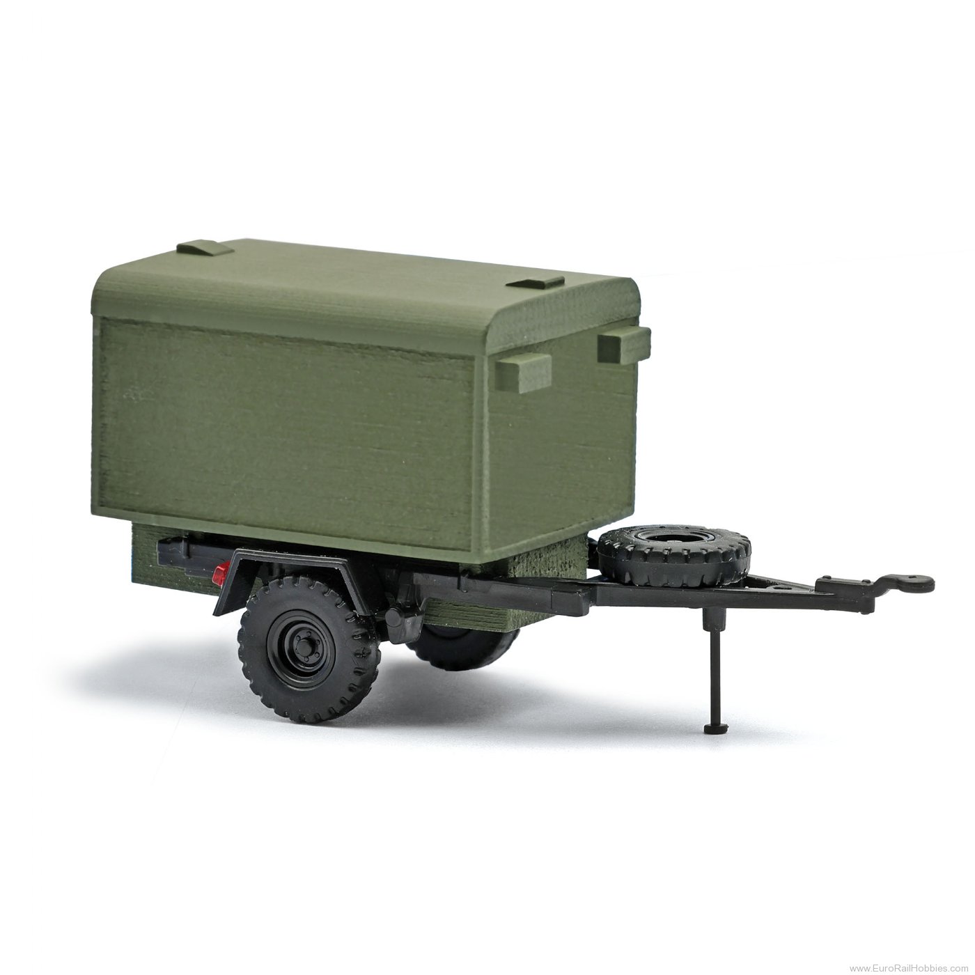 Busch 53614 Busch IFA HL 10 Anhänger, mit Kofferaufbau   