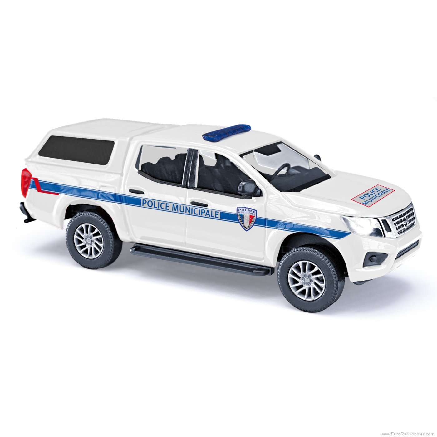Busch 53729 Busch Nissan Navara / Hardtop, Police Municip