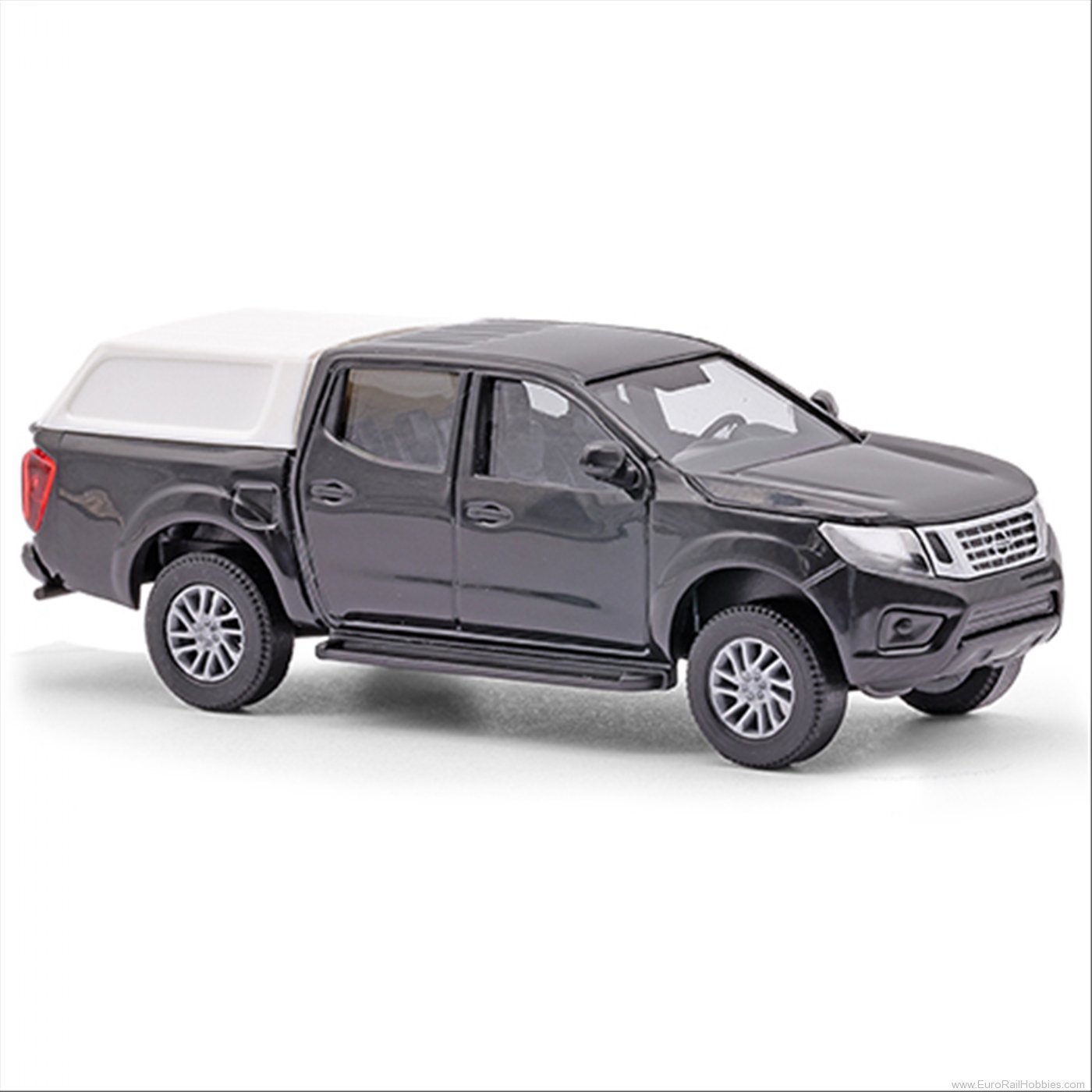 Busch 53733 Busch Nissan Navara, Black & White