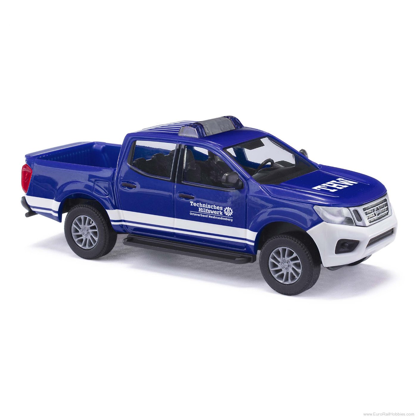 Busch 53738 Busch Nissan Navara, THW Neubrandenburg
