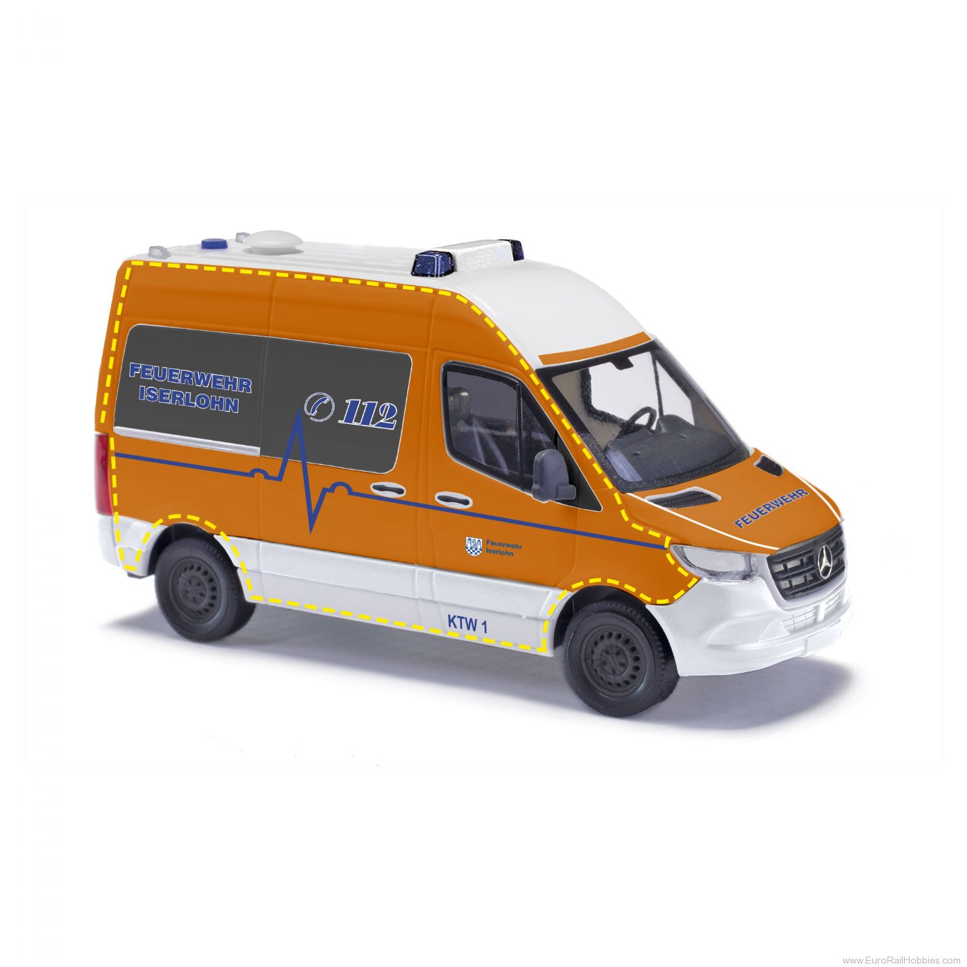 Busch 54061 Busch Mercedes-Benz Sprinter kurzer Radstand 