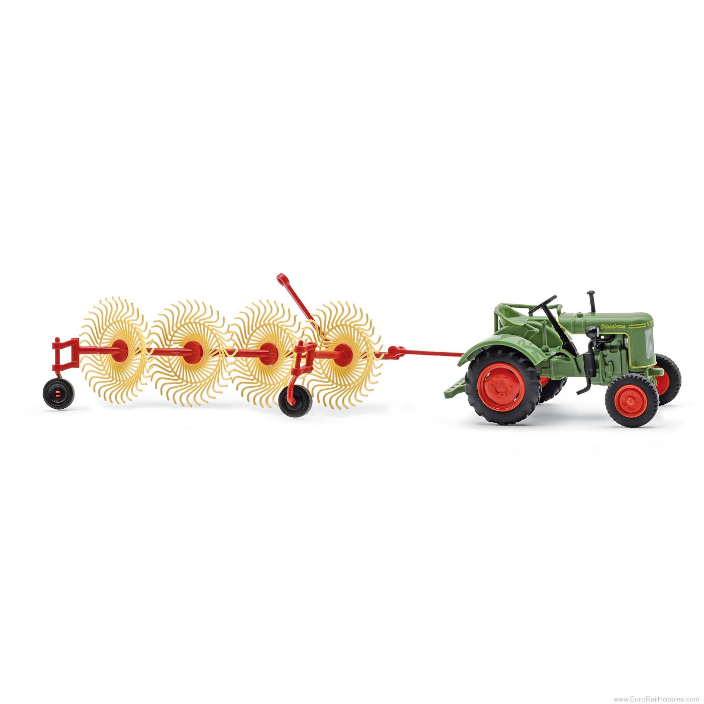 Busch 54155 Busch Fendt F 15 Dieselross mit Bautz Spinne 