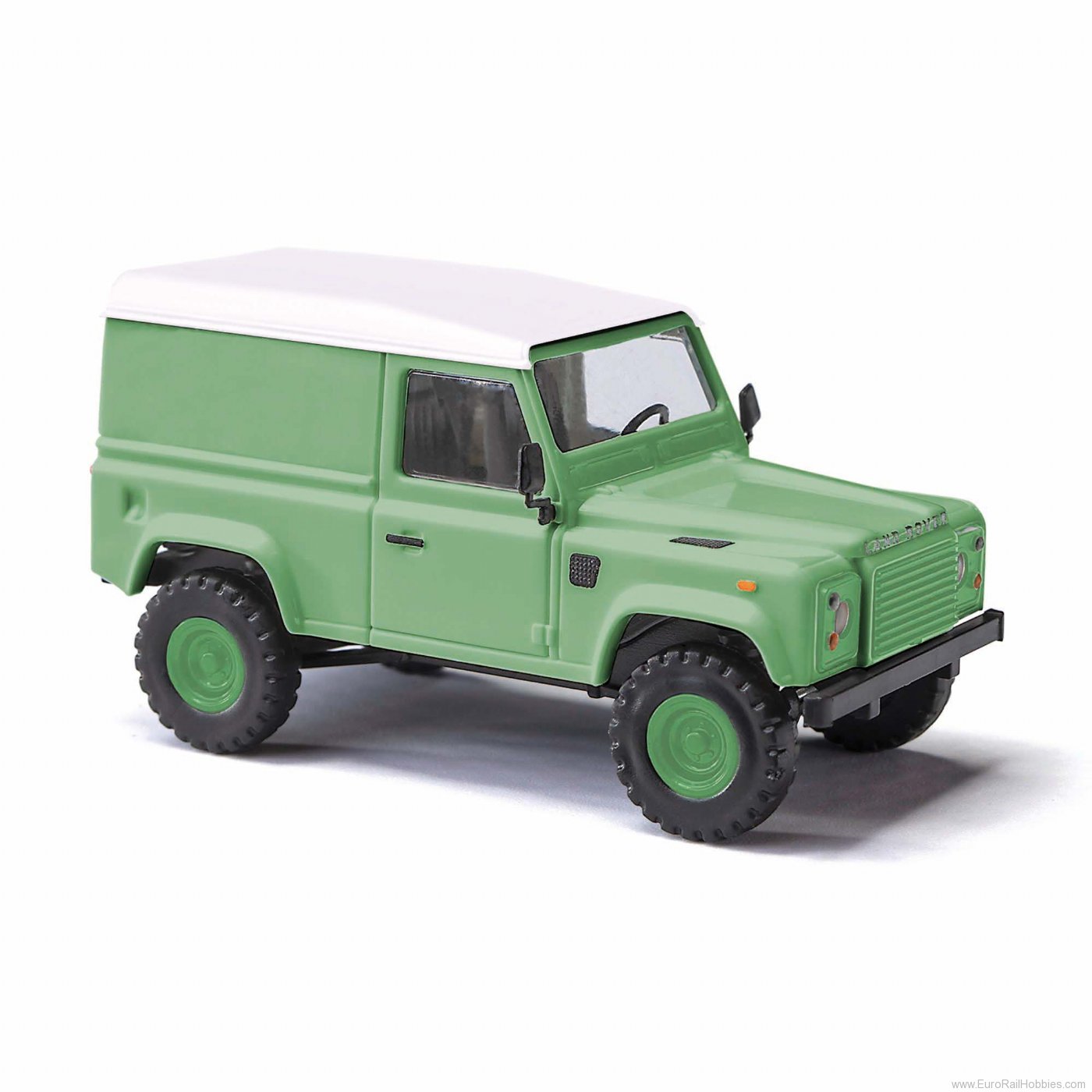 Busch 54352 Land Rover Defender 90 Kasten, GrÃ¼n