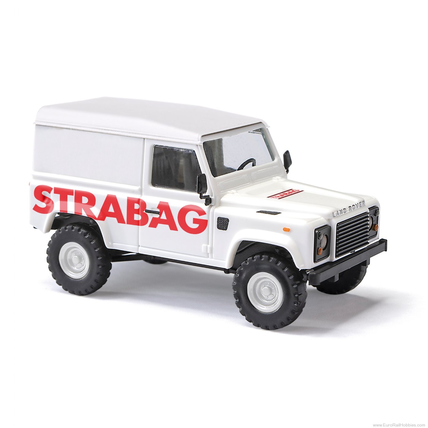 Busch 54353 Busch Land Rover Defender 90 Kasten, Strabag