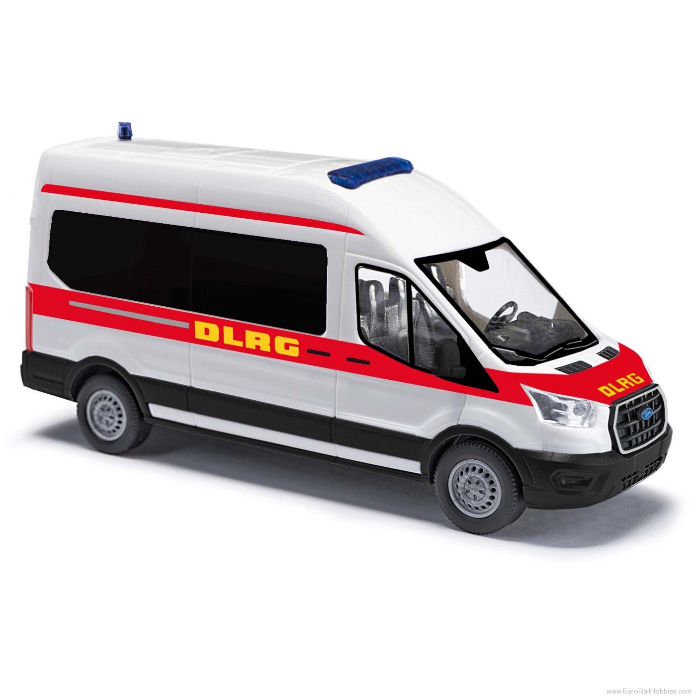 Busch 54505 Busch Ford Transit 2014 Bus, DLRG    FORMNEUH