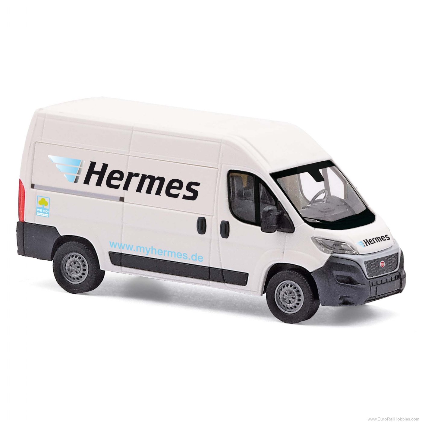 Busch 54612 Busch Fiat Ducato Hochdach-Kastenwagen, Herme