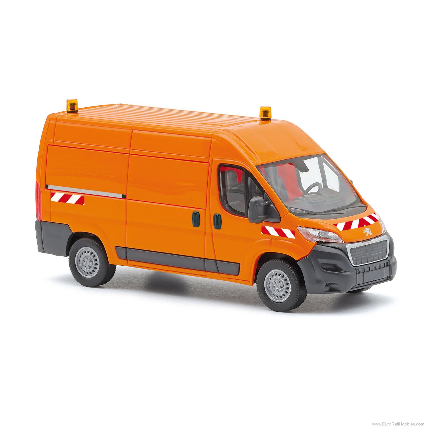 Busch 54613 Busch Peugeot Boxer Kastenwagen, Orange