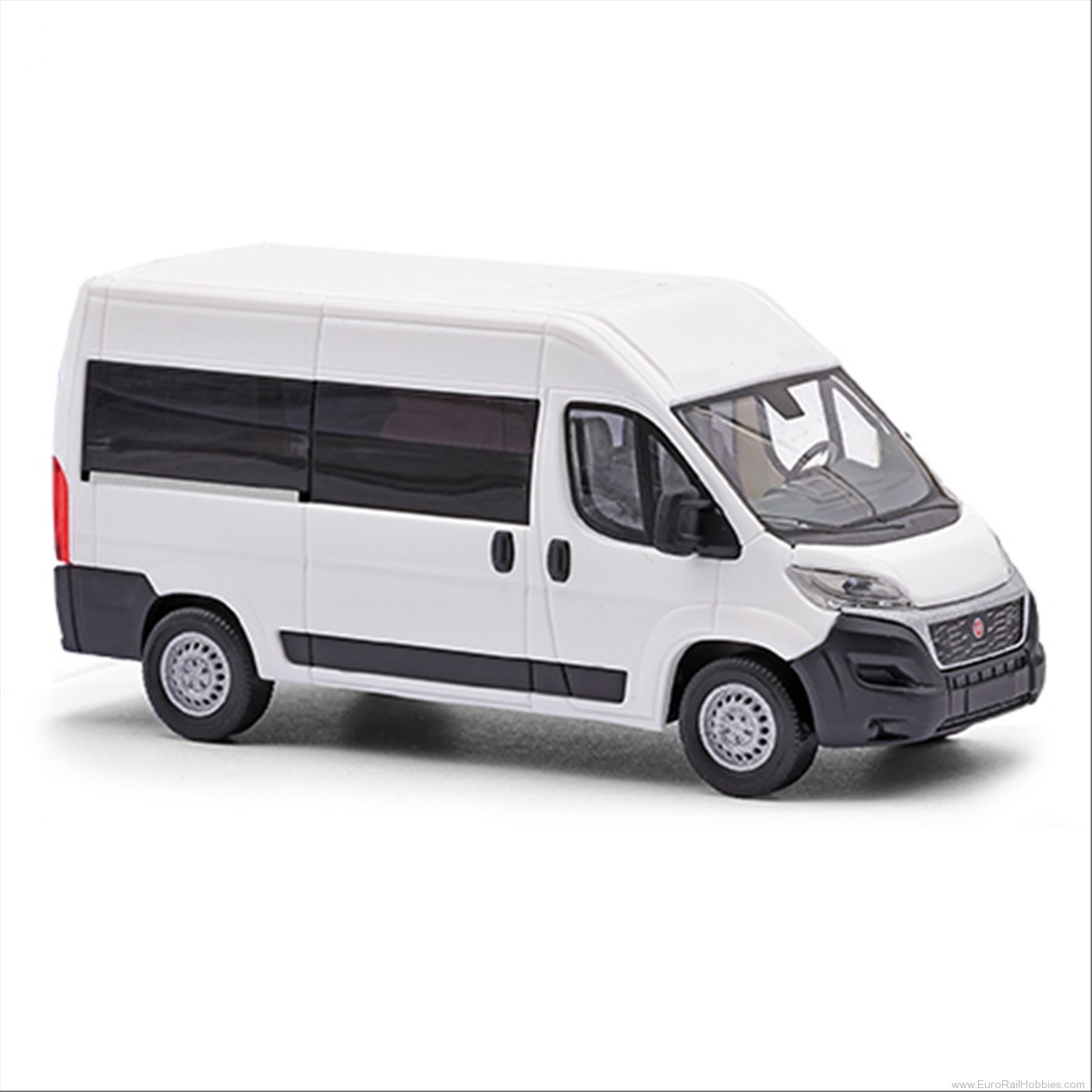 Busch 54650 Busch Fiat Ducato Bus, Weiß      FORMNEUHEIT