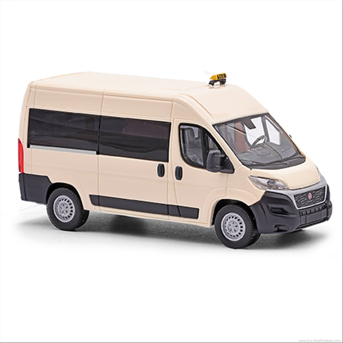 Busch 54655 Busch Fiat Ducato Bus, Taxi      FORMNEUHEIT