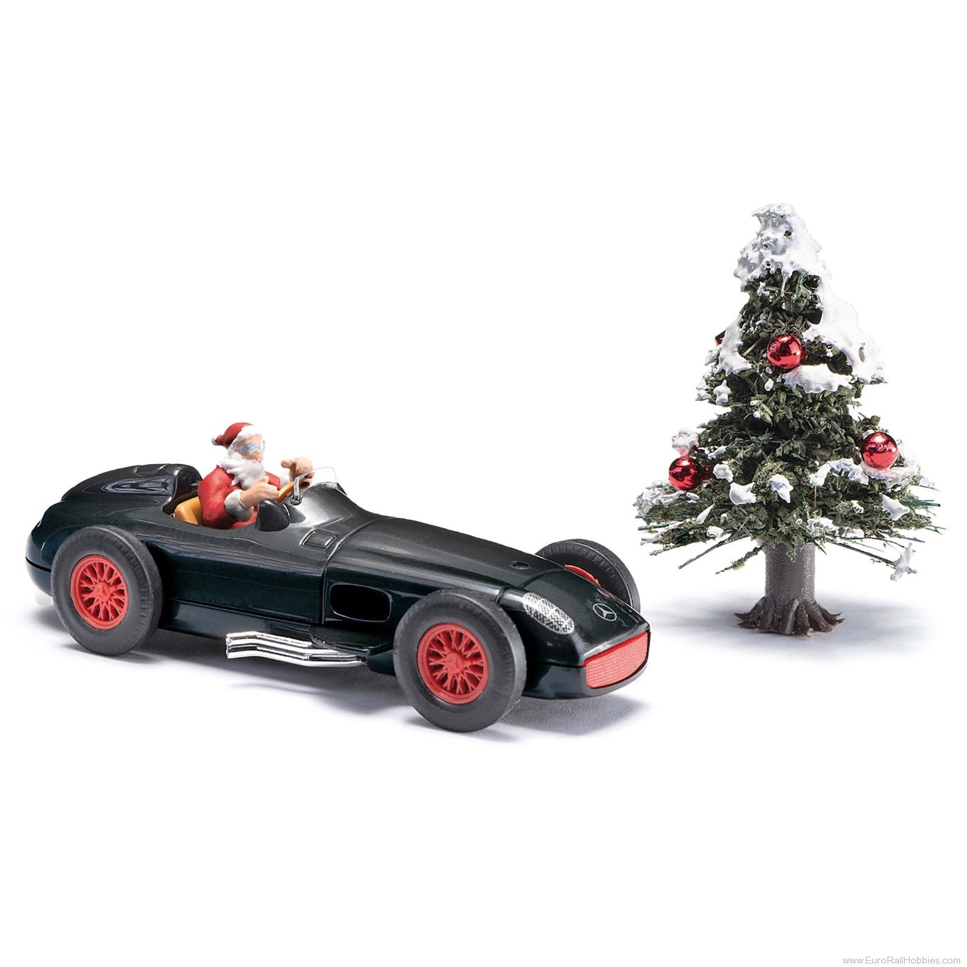 Busch 59920 Busch Weihnachts-Set, Fertigmodell inkl. zwei